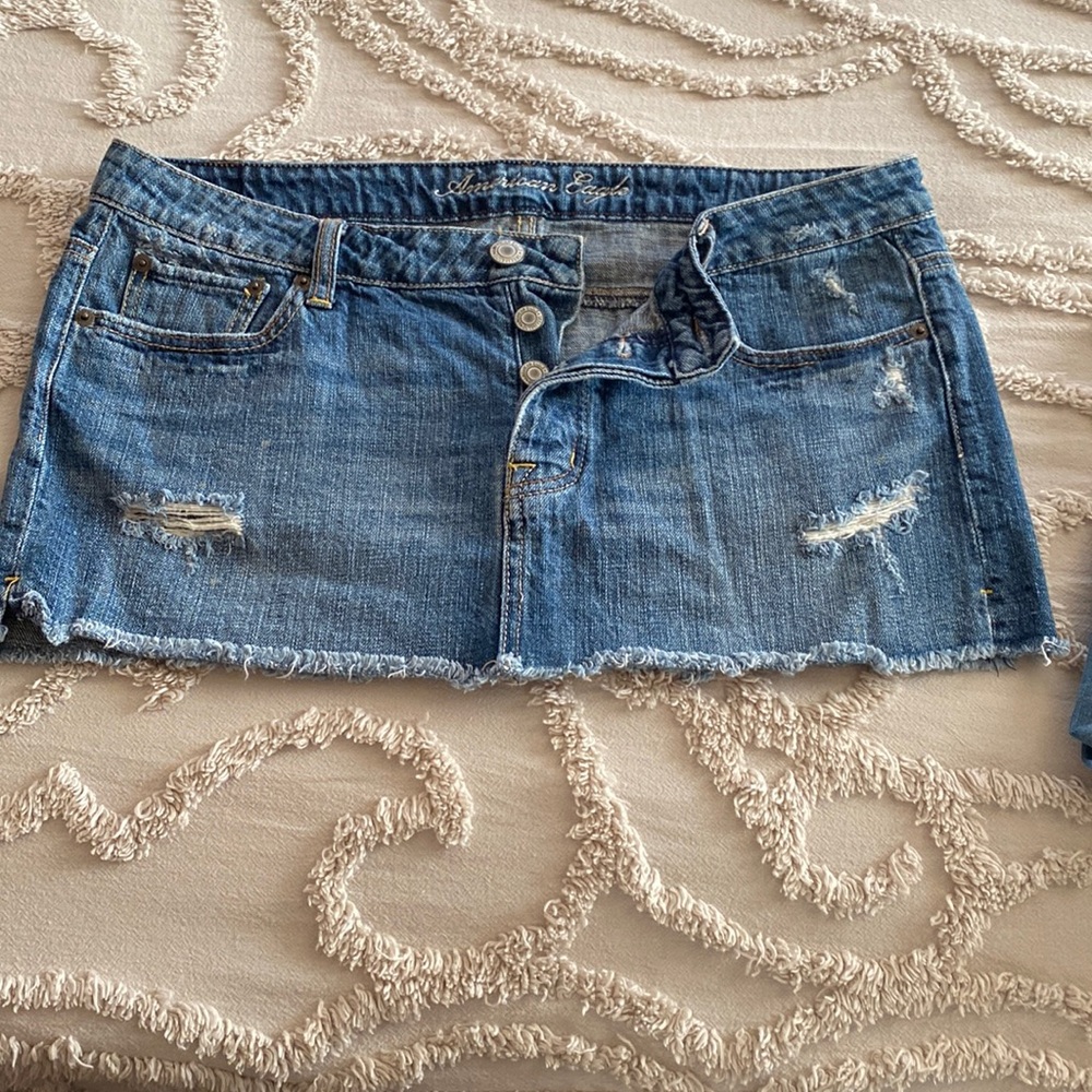 AEO Jeans Skirt 10